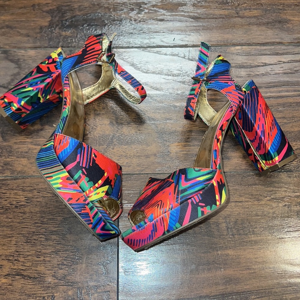 Women’s colorful heels